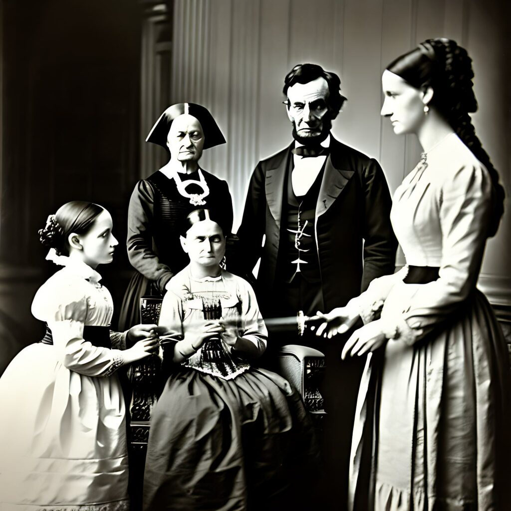 Lincoln and family doing seonse